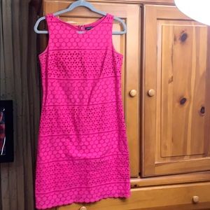 Pink short sleeve women’s Easter Dress